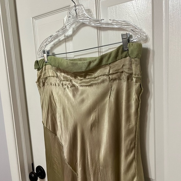 PEOPLE OF THE LABYRINTHS skirt rayon cotton lined boho size medium vintage - Picture 9 of 11